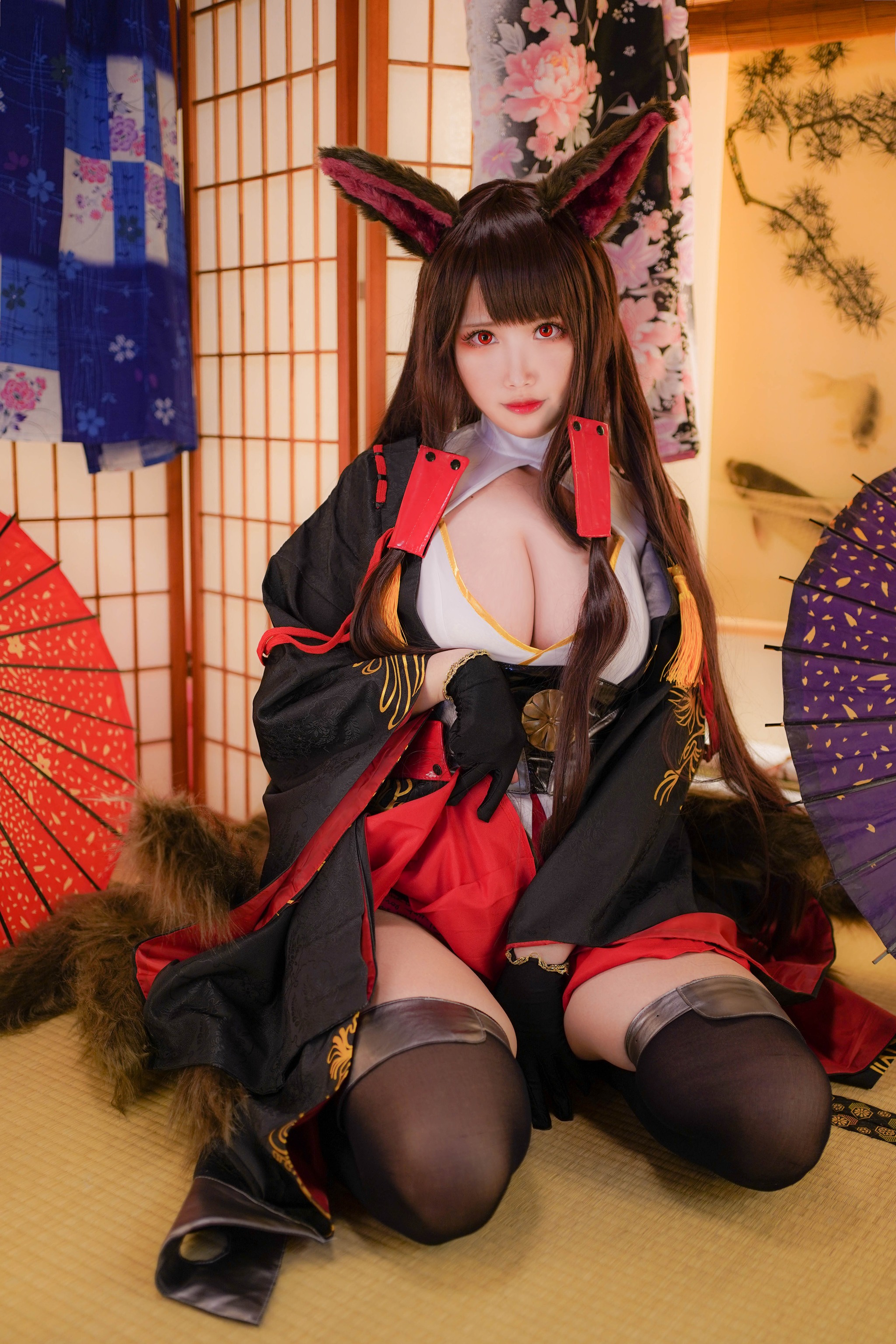 图片[1]-KaYa萱 – NO.021 KaYa 萱 碧蓝航线 赤城 [20P]-XikXak